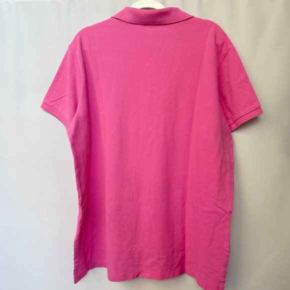 NWOT Ralph Lauren Bright Pink Polo Shirt, Custom Fit XL - Picture 6 of 7